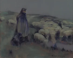 Une bergère